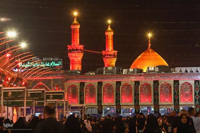 بین الحرمین در انتظار پیکر مطهر رهبر شهید