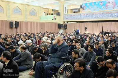 مراسم بزرگداشت شهید سپهبد قاسم سلیمانی و یاران مجاهدش در مسجد دانشگاه تبریز