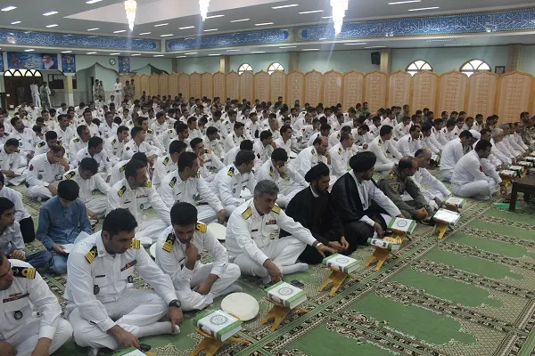 برپایی محفل انس با قرآن در منطقه سوم نبوت نداجا