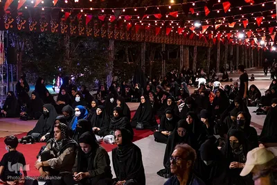 حسینیه ایران؛ عزاداری شب پنجم محرم‎‎