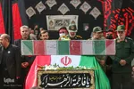 مراسم تشییع پیکرهای مطهر ۱۰ شهید گمنام دفاع مقدس در شیراز