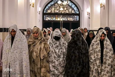 مراسم اعتکاف در حرم امام رضا(ع)