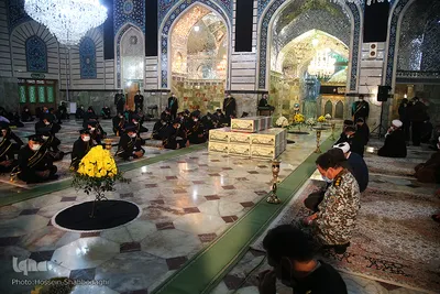 ۷ شهید گمنام میزبان اقامه عزا به مناسبت رحلت حضرت معصومه(س)