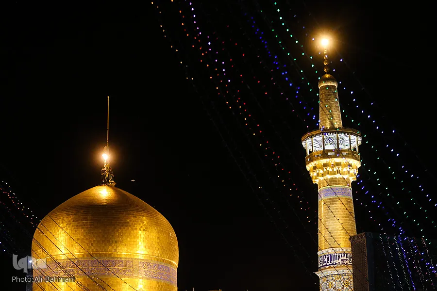 العتبة الرضوية إحتفلت بذكرى ميلاد الامام الرضا(ع)