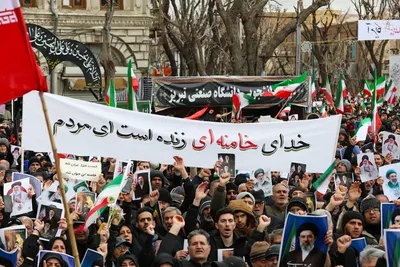 سیل خروشان عاشقان ولایت در تبریز