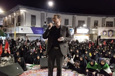 یکصد و چهاردهمین اجتماع مردم انقلابی همزمان با هشتمین شب ماه محرم در بابلسر