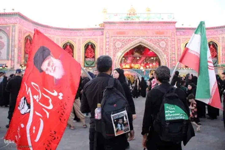 Mga Peregrino ng Arbaeen sa Bain-ul-Haramain ng Karbala