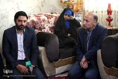 دیدار نمایندگان جامعه قرآنی با خانواده  شهید قرآنی «مرتضی شکرانی»