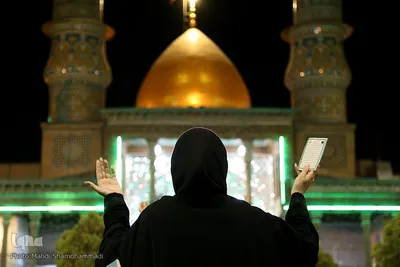 مراسم احیای شب 23 رمضان در حرم حضرت عبدالعظیم(ع)