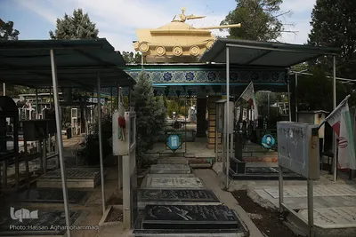 مزار شهید محمدحسین فهمیده در قطعه 24گلزار شهدای بهشت زهرا تهران