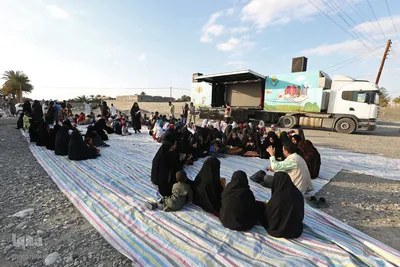«پیک امید »در مناطق سیل‌زده سیستان و بلوچستان