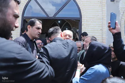 عزاداری عاشورای حسینی با حضور رییس جمهور در شهر سهند