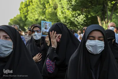 تشییع سه شهید تازه تفحص شده‌ی دوران دفاع مقدس