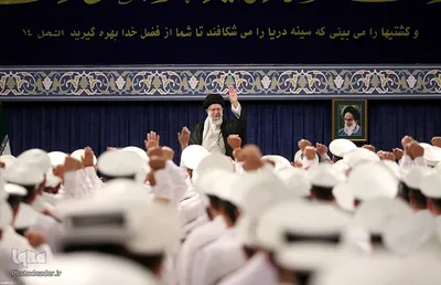 دیدار کارکنان و خانواده‌های ناوگروه ۸۶ ارتش جمهوری اسلامی ایران