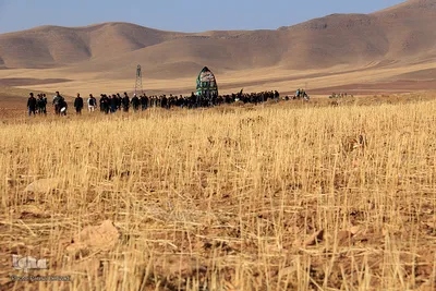 آیین عزاداری مردم روستای انجدان ـ اراک