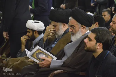 مراسم اولین سالگرد ارتحال آیت‌الله هاشمی شاهرودی