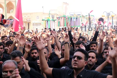 آیین نخل برداری هیئت حسینی نظرکرده یزد‎