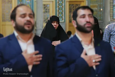 ضبط اجرای گروه تواشیح محمد رسول الله(ص) در حرم حضرت معصومه(س)‎