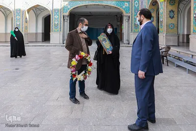 مراسم تجلیل از حافظان مرکز آموزش قرآن آستان مقدس حضرت عبدالعظیم حسنی(ع)