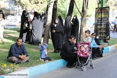 تشییع پیکر شهدای تازه تفحص شده در اصفهان