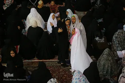 حرم مطهر رضوی در شامگاه عید غدیر‎