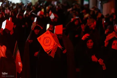 مراسم احیای شب نوزدهم ماه رمضان در مسجد جامع واوان
