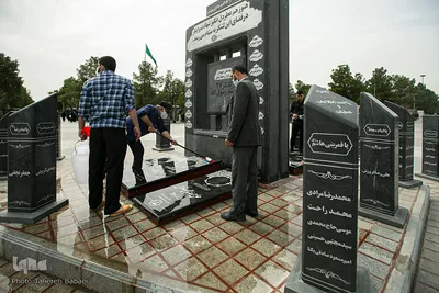 آخرین پنجشنبه سال کرونایی در بهشت زهرا