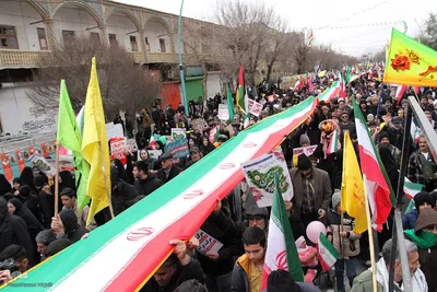 راهپیمایی ۲۲ بهمن در یزد