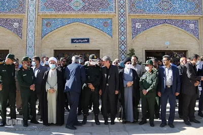 خاکسپاری پیکر مطهر ۶ شهید حمله تروریستی در حرم شاهچراغ(ع)