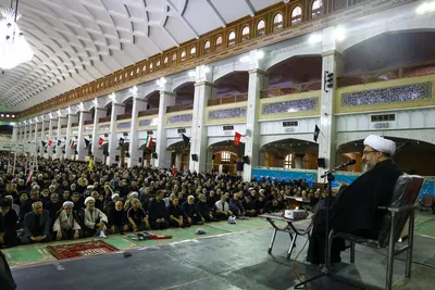 مراسم جاماندگان اربعین حسینی در تبریز