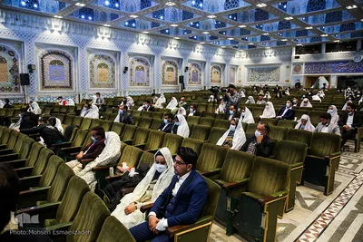 آیین سراسری جشن ازدواج ۸۸۸ نو عروس در حرم مطهر رضوی