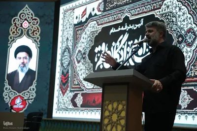 آئین بدرقه خادمان موکب امامزادگان قم مستقر در شهر مقدس سامرا