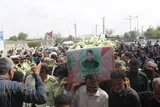 پیکر مطهر سرباز شهید «عباس بیرقی‌فرد» در بندر عباس تشییع شد