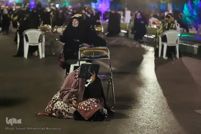مراسم احیای شب بیست و یکم ماه رمضان در مشهد