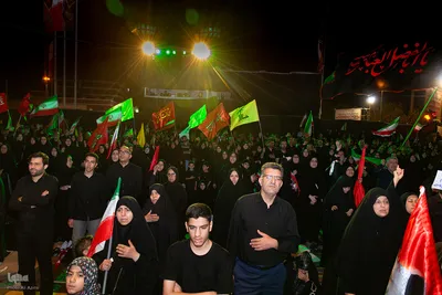 هم‌نوایی سوگ حسینی و حمایت از وطن در اصفهان