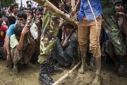 انڈیا اور بنگلہ دیش کے درمیان روهینگیا پریشان