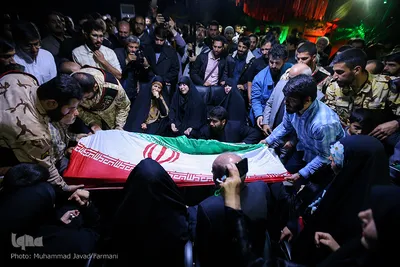 وداع با شهید مدافع حرم «حامد سلطانی»