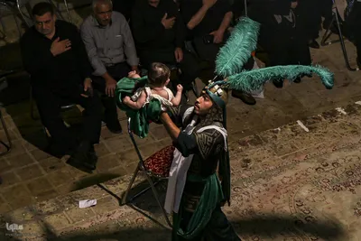 تعزیه حسینیه اعظم برغان