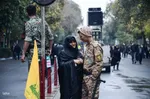 حضور اقشار مختلف مردم در راهپیمایی 13 آبان در تبریز