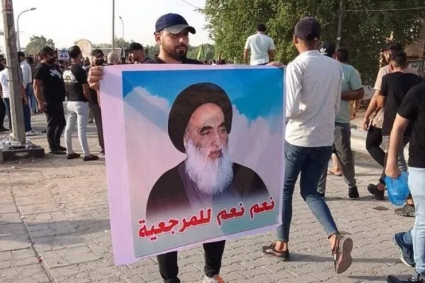 تجمع بزرگ مخالفان فتنه و قانون‌شکنان در بغداد