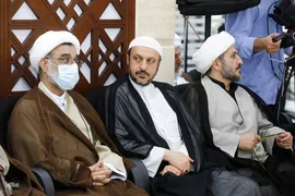 دیدار با نمایندگان مراجع تقلید درمکه