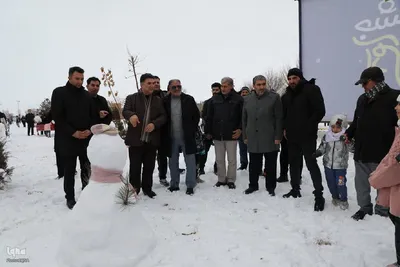 جشنواره آدم برفی در خوی