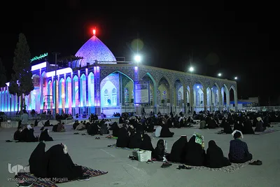 احیای شب نوزدهم ماه مبارک رمضان در امامزاده سید جعفر محمد(ع ) یزد