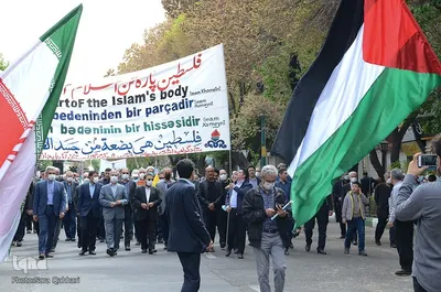 راهپیمایی روز جهانی قدس در تبریز (2)