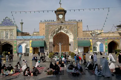 حرم عبدالعظیم حسنی (ع) در بهار جانها