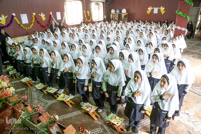 مراسم آغازین آموزش رسمی قرآن دانش‌آموزان