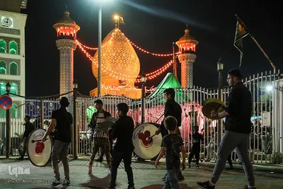 حسینیه ایران؛ مراسم عزاداری شب عاشورای حسینی در سیدعلاءالدین حسین(ع)‎‎