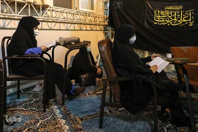 مراسم شب نوزدهم ماه مبارک رمضان در بیمارستان بقیه‌الله