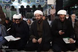 محفل انس با قرآن کاروان قرآنی انقلاب بر سر مزار سپهبد شهید قاسم سلیمانی