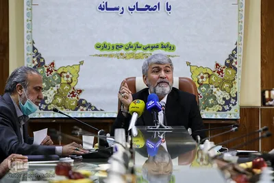 نشست خبری رئیس سازمان حج و زیارت